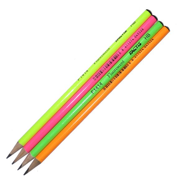 مداد مشکی فکتیس کد F1414 بسته 4 عددی مداد مشکی فکتیس کد F1414 بسته 4 عددی