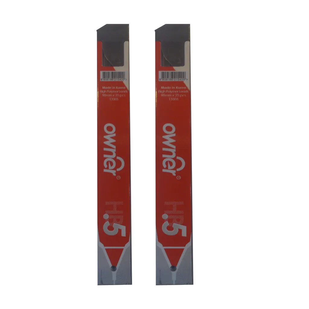 نوک مداد نوکی 0.5 میلی متری اونر مدل Hi-Polymer بسته 2 عددی