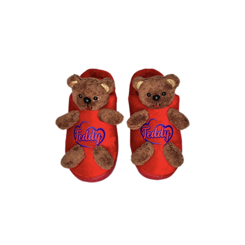 دمپایی حوله ای مدل تدی کد Teddy-002