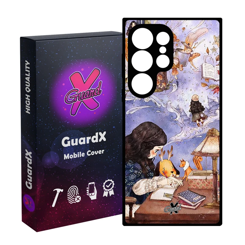 کاور گارد ایکس طرح دختر مدل 10293 مناسب برای گوشی موبایل سامسونگ Galaxy S25 Ultra