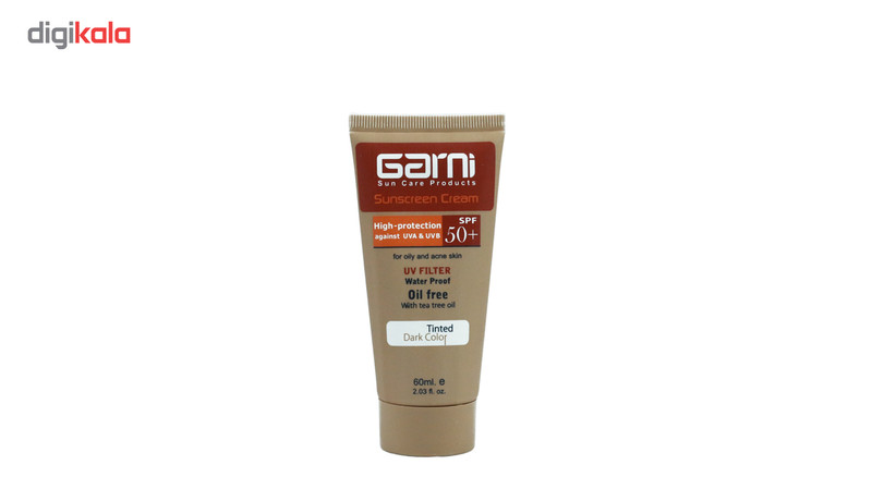 کرم ضدآفتاب گارنی مدل فاقد چربی رنگی با spf50 حجم 60 میلی لیتر کرم ضدآفتاب گارنی مدل فاقد چربی رنگی با spf50 حجم 60 میلی لیتر