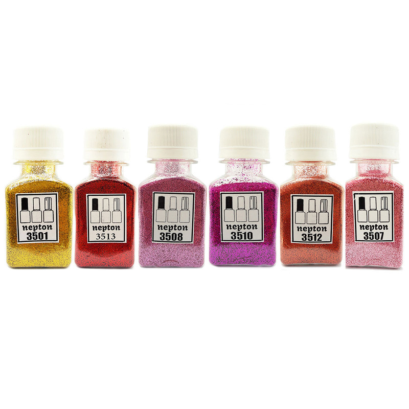 بسته 6 عددی اکلیل ناخن نپتون مدل گرم