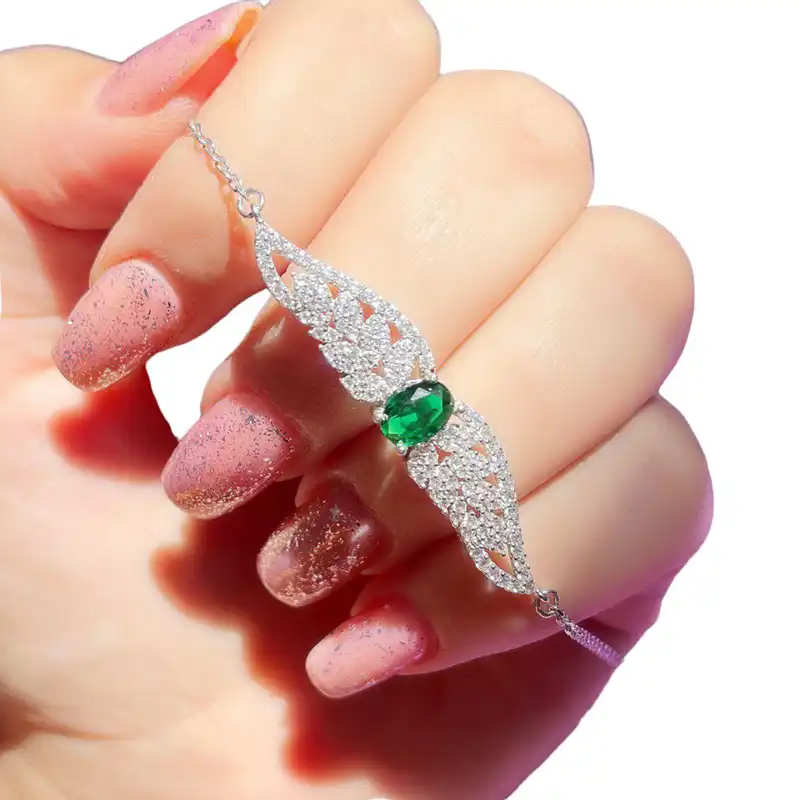 گردنبند نقره زنانه مدل برگ زیتون