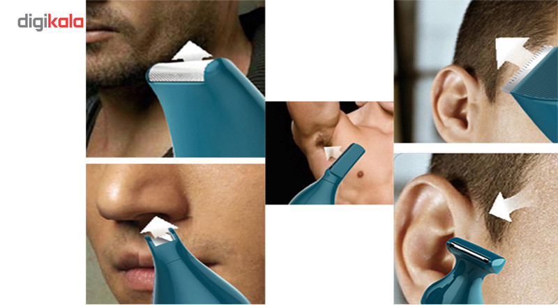 ست موزن گوش و بینی و سنگ پا برقی تاچ بیوتی مدل TB7