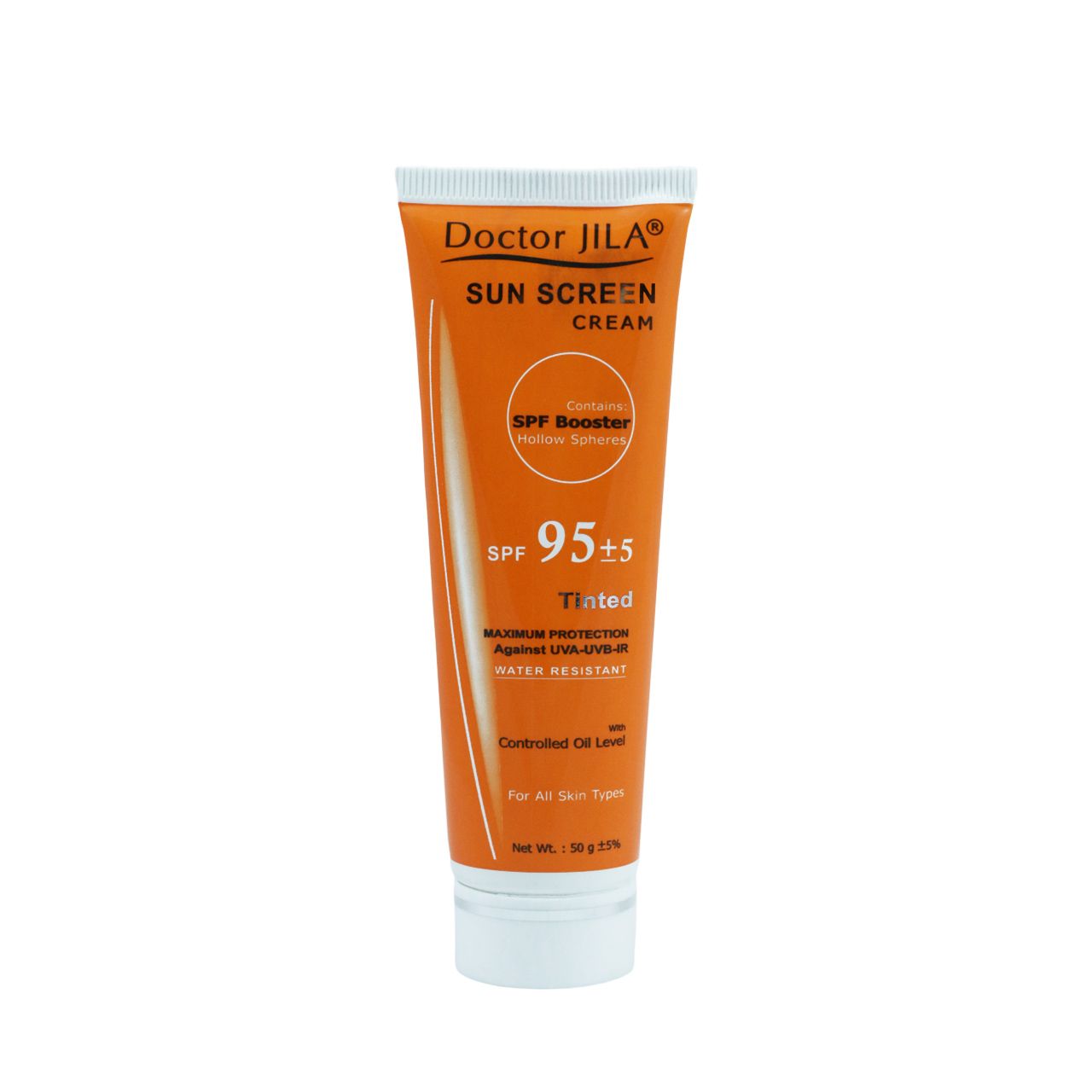 کرم ضد آفتاب دکتر ژیلا مدل Tinted با Spf 95 حجم 50میلی لیتر -  - 1