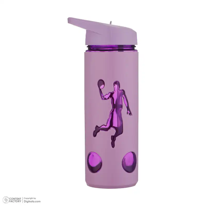 قمقمه مدل بسکتبال نی دار گنجایش 0.5 لیتر