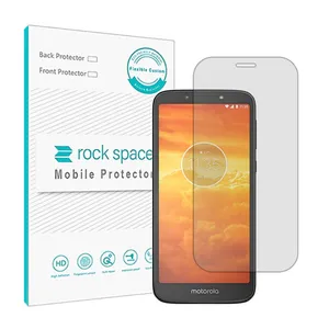 Rockspace transparent screen protector HyGEL model suitable for Motorola E5 Play Go mobile phone