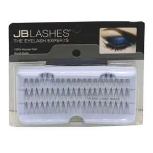 مژه مصنوعی گره‌دار جی بی لش مدل Flare Long Black