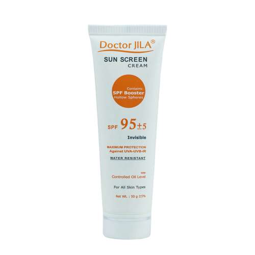کرم ضد آفتاب دکتر ژیلا مدل Invisible با Spf 95 حجم 50میلی لیتر