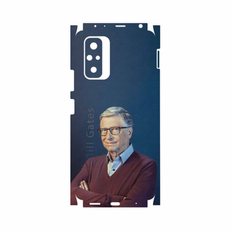 برچسب پوششی ماهوت مدل Bill-Gates-FullSkin مناسب برای گوشی موبایل شیائومی Redmi Note 10 Pro