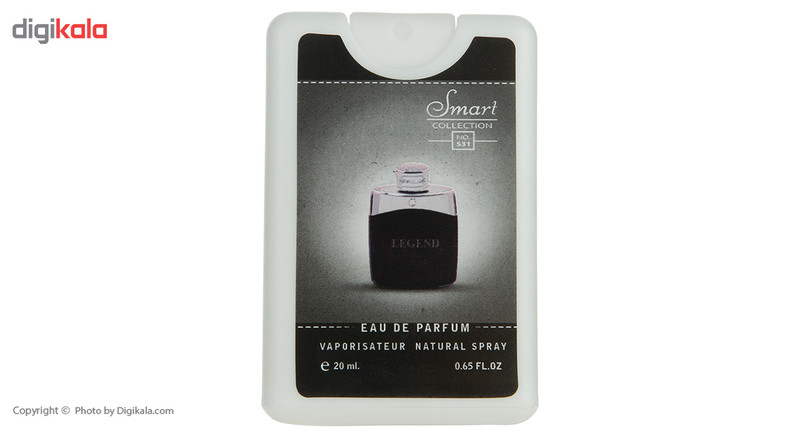 عطر جیبی مردانه اسمارت کالکشن مدل Legend حجم 20 میلی لیتر