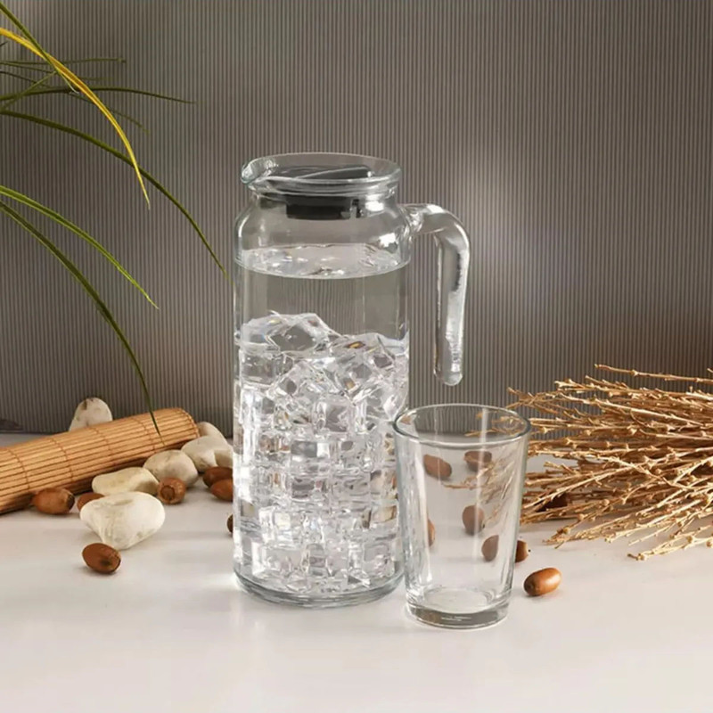 سرویس پارچ و لیوان 7 پارچه پاشاباغچه  کد 96396