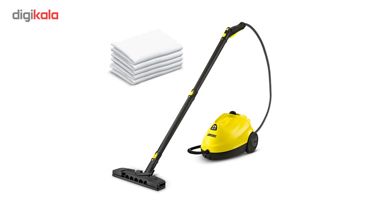 بخارشوی کرشر مدل SC 2 به همراه بسته 5 عددی دستمال