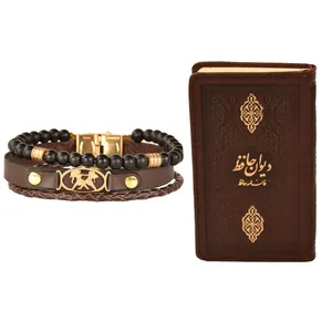 ست هدیه طرح تولد خرداد  کهن چرم  مدل m117- 3