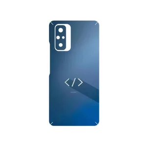 MAHOOT Minimal Coding icon Cover Sticker for Xiaomi Redmi Note 10 Pro