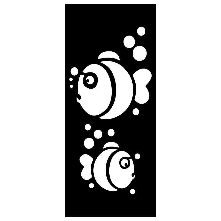 شابلون مدل ماهی کد SP419-1