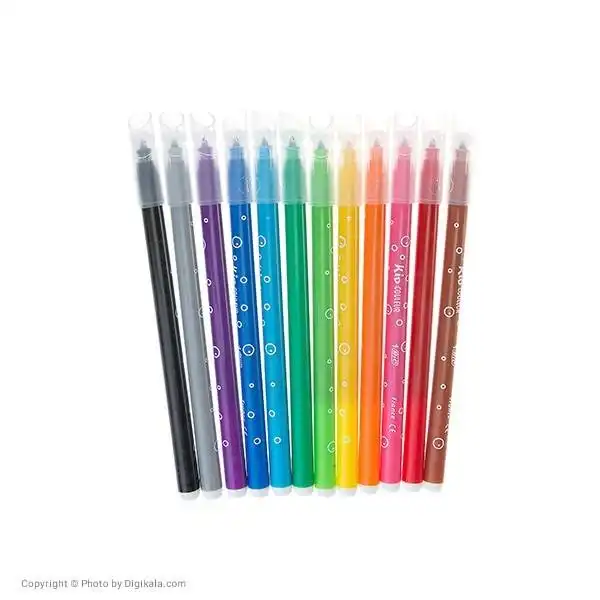 ماژیک بیک مدل کیدز کالر مجموعه 12 عددی