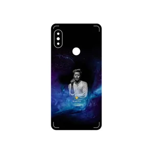 MAHOOT Brad Pitt Cover Sticker for Xiaomi Redmi Note 5 Pro