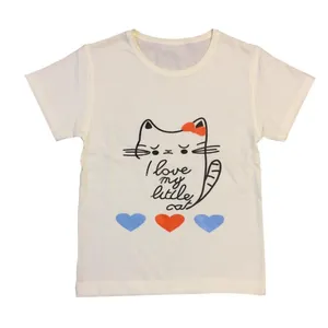 تی شرت آستین کوتاه دخترانه مدل DP24