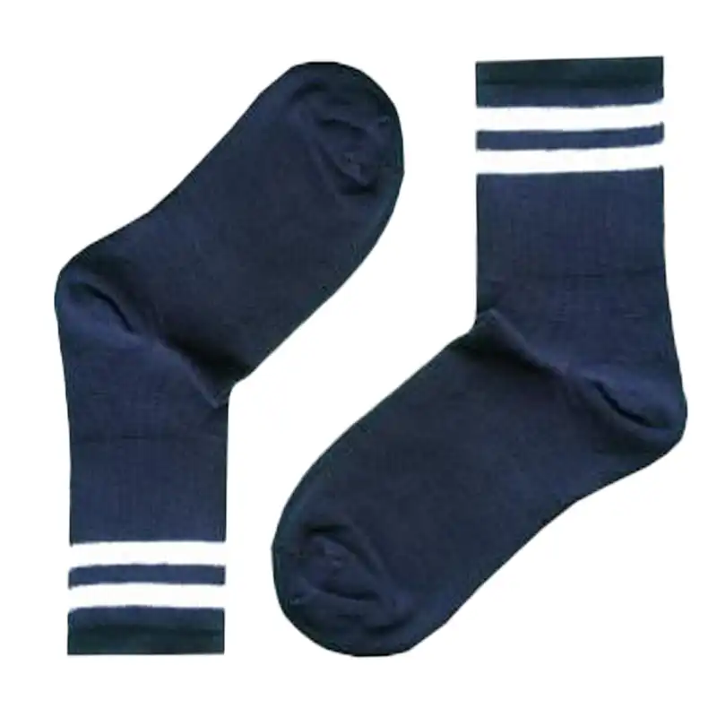 جوراب ورزشی ساق کوتاه زنانه مدل دو خط تنیس کد SO 2023