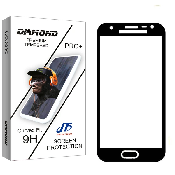 محافظ صفحه نمایش جی اف مدل Diamond مناسب برای گوشی موبایل سامسونگ Galaxy J2 Prime