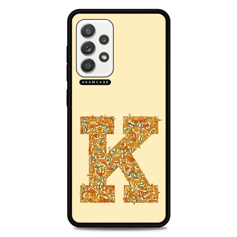 کاور آکام مدل AMC-WSGA52-ALPHADOODLEBET-11 مناسب برای گوشی موبایل سامسونگ Galaxy A52