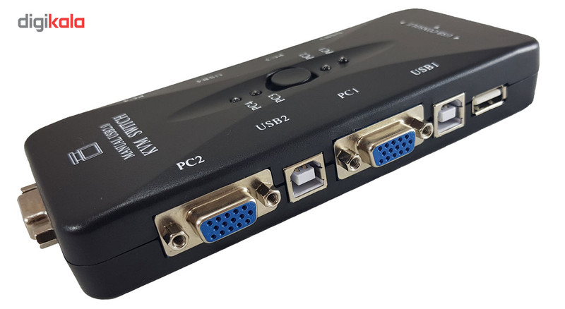 سوییچ چهار پورت KVM مدل FJ-2UK 3