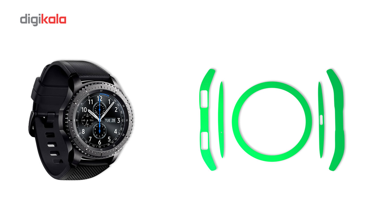 بسته 2 عددی برچسب ماهوت مدل Color Special مناسب برای ساعت هوشمند Samsung Gear S3