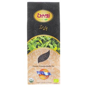 چای سیاه ایرانی ممتاز ارگانیک زوبین مقدار 400 گرم