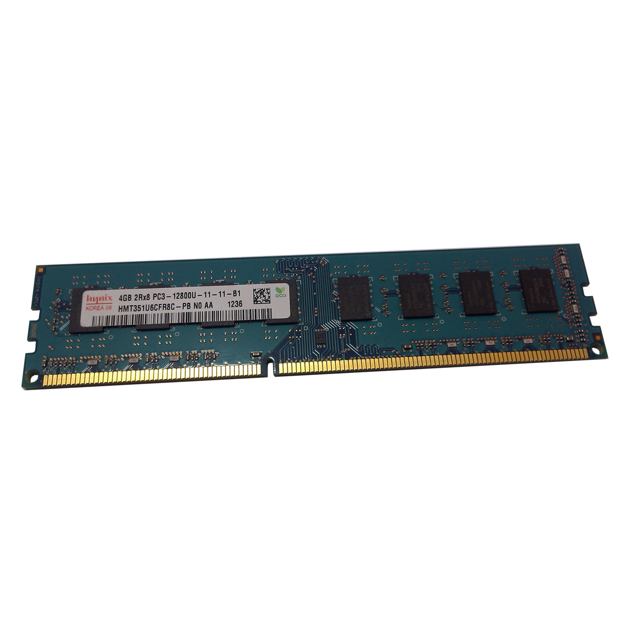 رم دسکتاپ DDR3 تک کاناله 1600 مگاهرتز هاینیکس مدل 12800 ظرفیت 4 گیگابایت