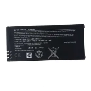 باتری موبایل مدل BV-T3G با ظرفیت 2000mAh مناسب برای گوشی موبایل مایکروسافت Lumia 650