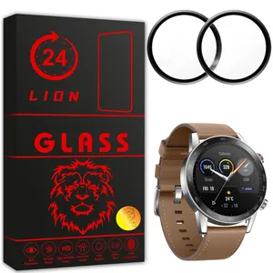 محافظ صفحه نمایش لاین مدل RT007 مناسب برای ساعت هوشمند آنر Magic Watch 2 46mm بسته دو عددی