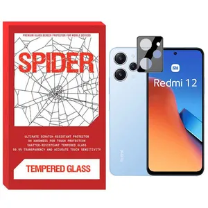محافظ لنز دوربین اسپایدر مدل LNZ3D-S مناسب برای گوشی موبایل شیائومی Redmi 12