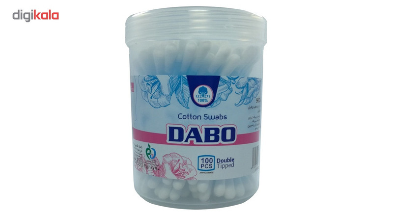گوش پاک کن دابو بسته 100 عددی