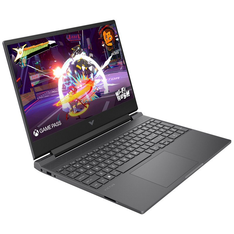 لپ تاپ 15.6 اینچی اچ‌ پی مدل Victus 15 Gaming FB2082wm-R5 8645HS-8GB DDR5-512GB SSD-RTX4050-FHD-W