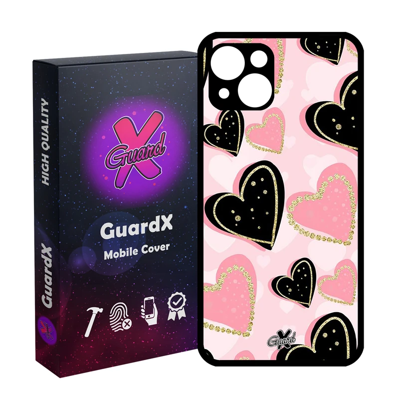 کاور گارد ایکس طرح Love مدل Glass10106 مناسب برای گوشی موبایل اپل iPhone 13