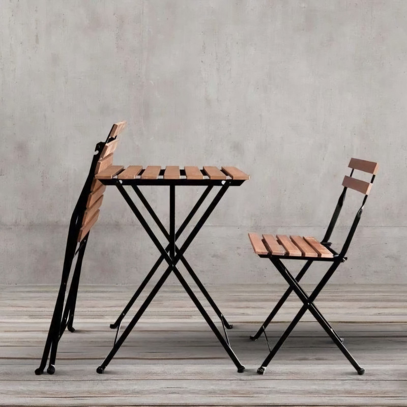 میز و صندلی ناهارخوری دو نفره نوین مدل پیچک