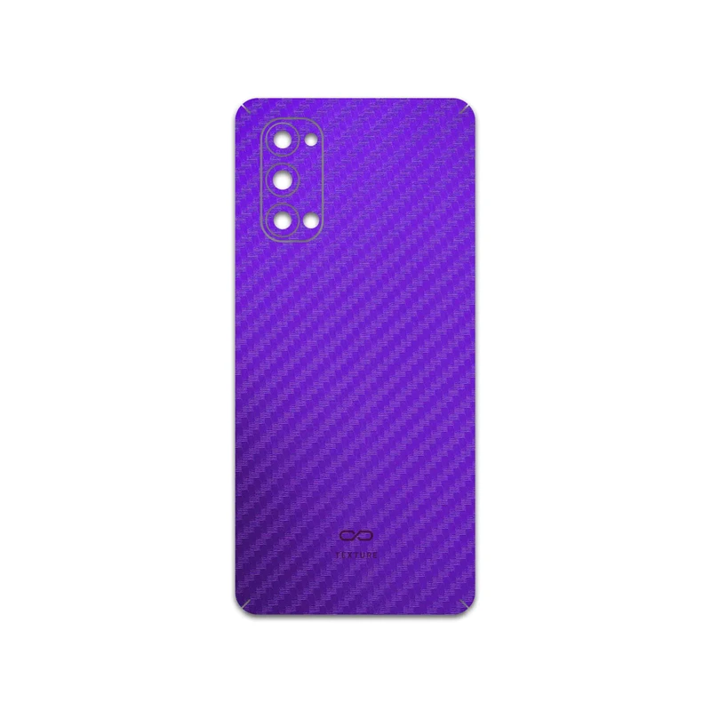 برچسب پوششی ماهوت مدل Purple-Fiber مناسب برای گوشی موبایل اپو Reno4 Pro 5G