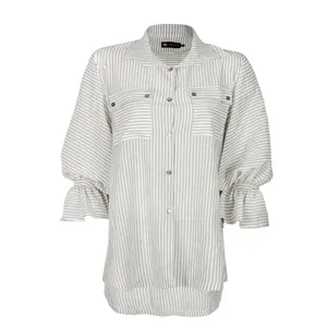 شومیز زنانه ناوالس کد SS2020-118-WH