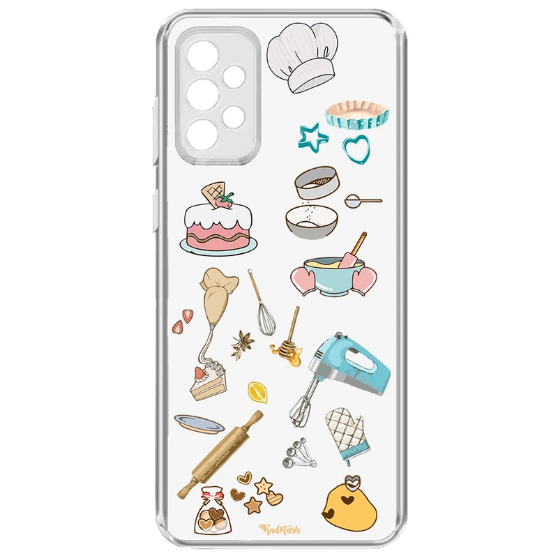 کاور طرح آشپزی مناسب برای گوشی موبایل سامسونگ Galaxy A32 5G