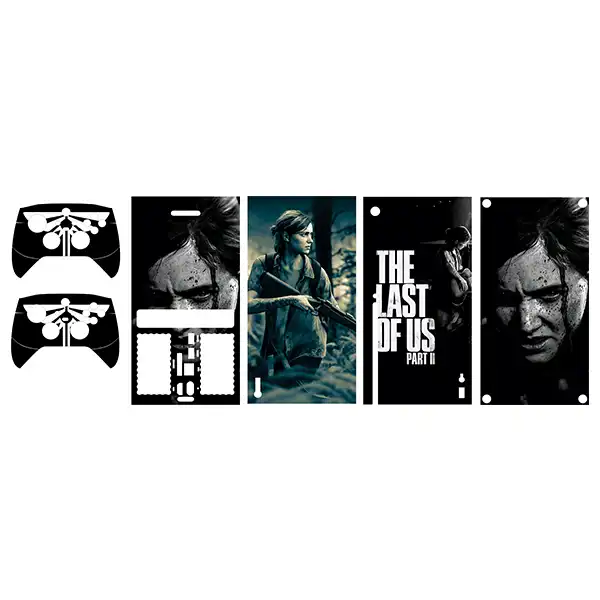 برچسب کنسول ایکس باکس سری ایکس طرح the last of us 1 مجموعه5عددی