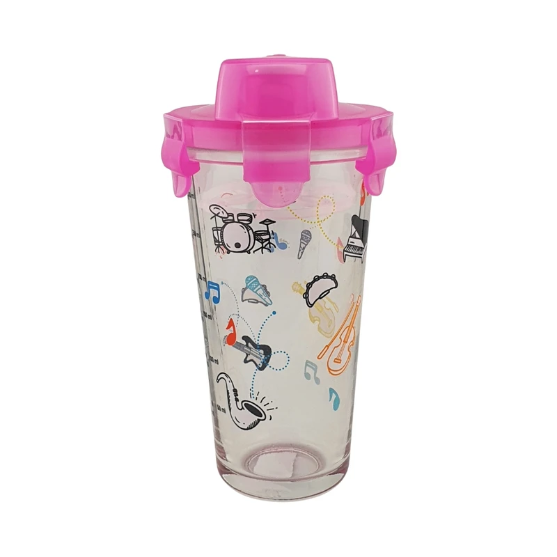 شیکر ورزشی لیمون مدل موزیک کد 2215 گنجایش 0.3 لیتر