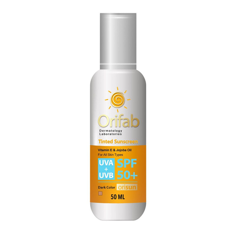 کرم ضد آفتاب بدون رنگ اوری فاب SPF 50 مدل 01 مناسب انواع پوست حجم 50 میلی لیتر