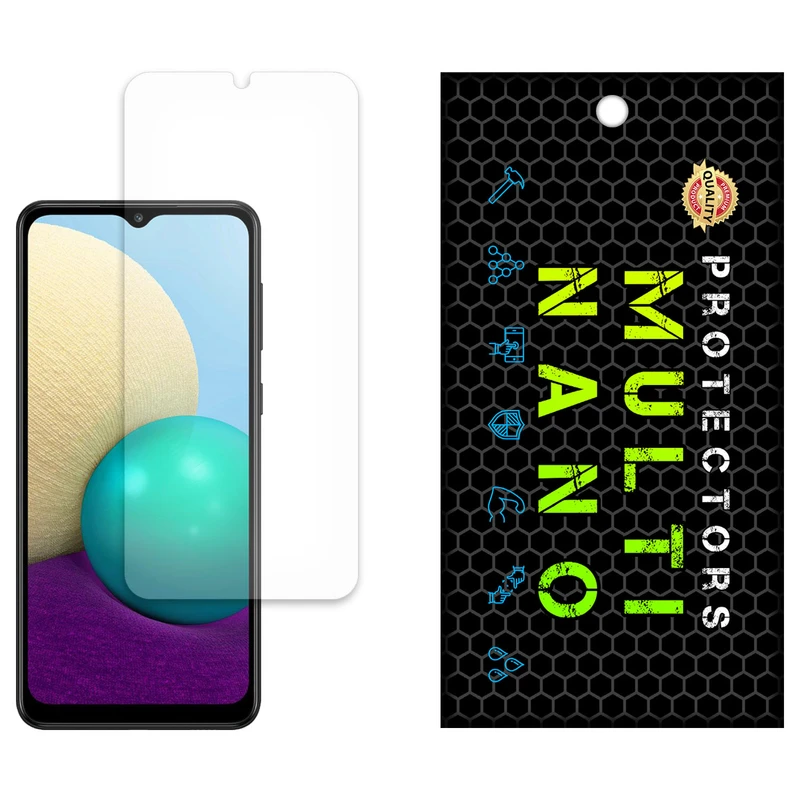محافظ صفحه نمایش مات مولتی نانو مدل X-S1M مناسب برای گوشی موبایل سامسونگ Galaxy A02