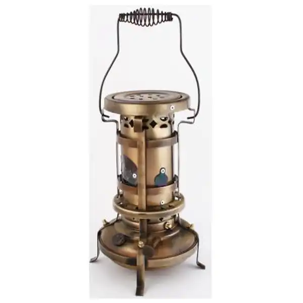چراغ گردسوز برنزی مدل چراغ نفتی علاءالدین طرح والر کد ZH280.3