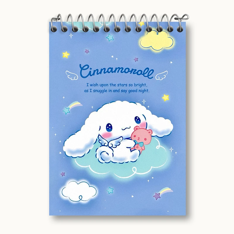 دفتر یادداشت 50 برگ خندالو طرح سینامونرول هلو کیتی کد N4211