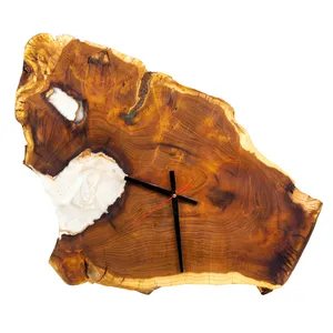 ساعت دیواری مدل روستیک رزینی