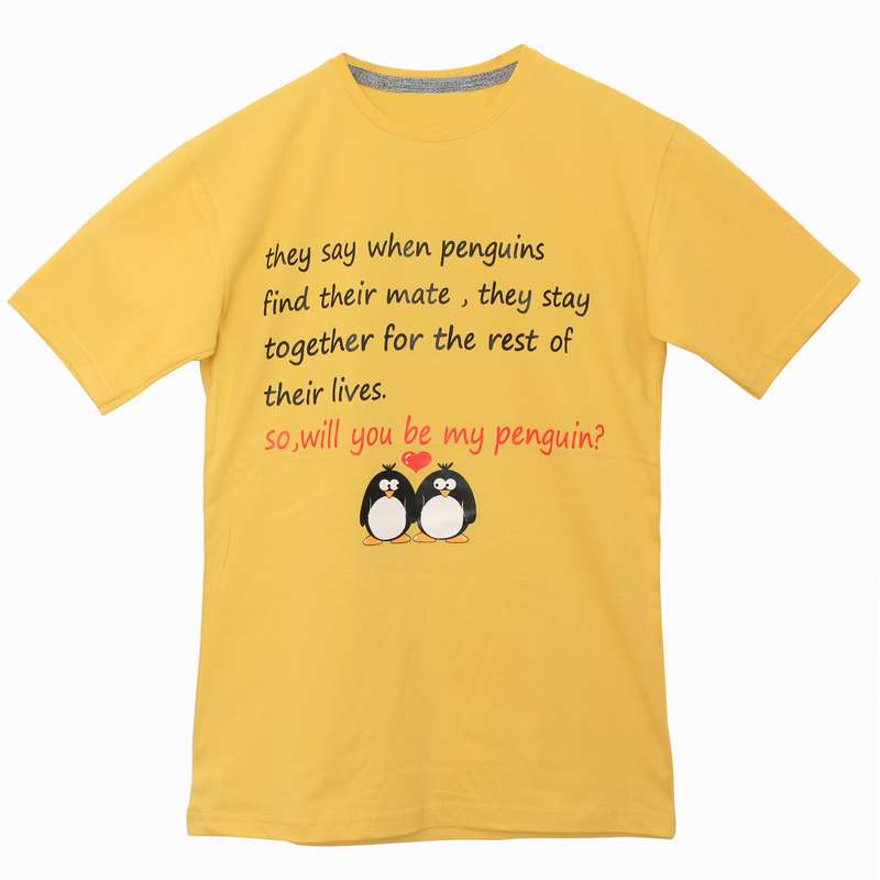 تی شرت زنانه مدل pinguin 3