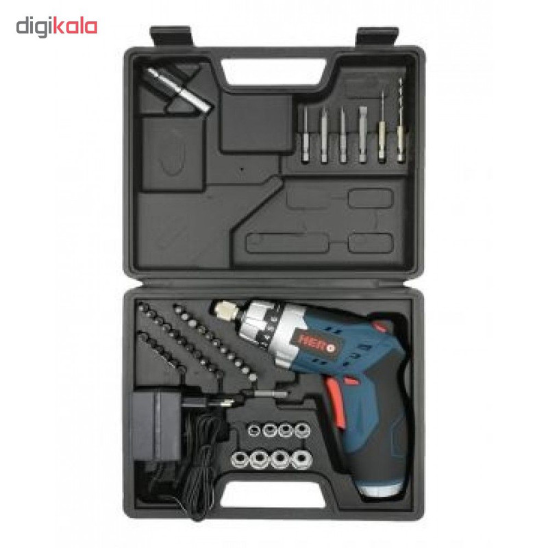 پیچ گوشتی شارژی هیرو مدل HE-6736 پیچ گوشتی شارژی هیرو مدل HE-6736