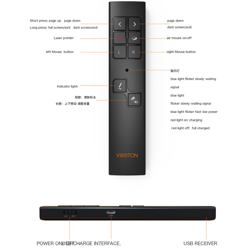 پرزنتر ویبوتون مدل PP-930
